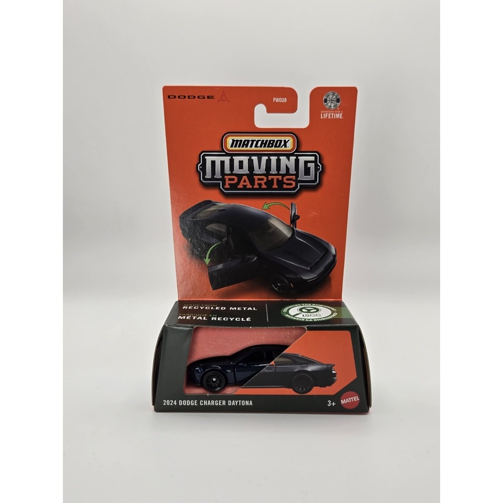 Matchbox Moving Parts 2024 Dodge Charger Daytona Diecast Car 1:64 Mattel NEW